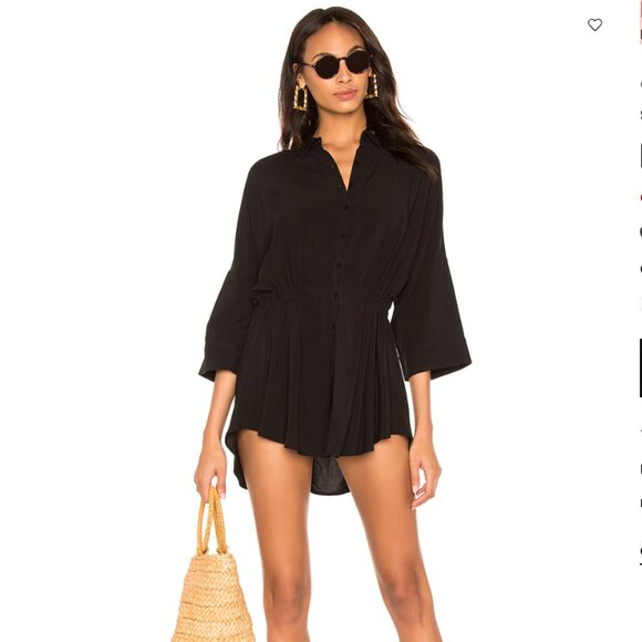 L*SPACE Pacifica Shirt Dress Coverup - Picture 2 of 11